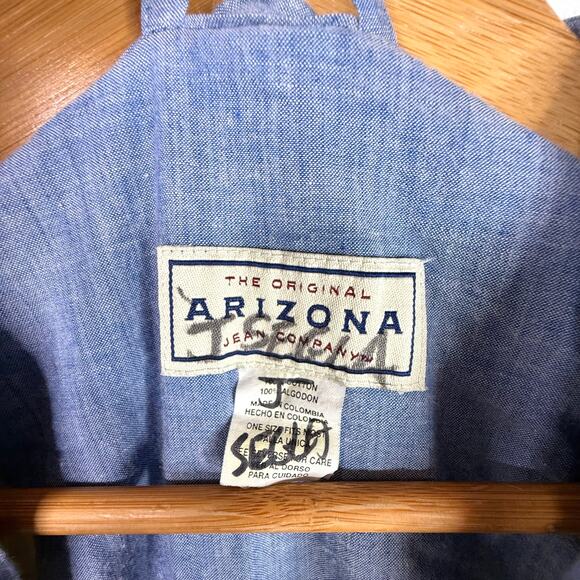 Vintage Arizona Jean Company Patchwork Cotton Robe - Picture 5 of 9